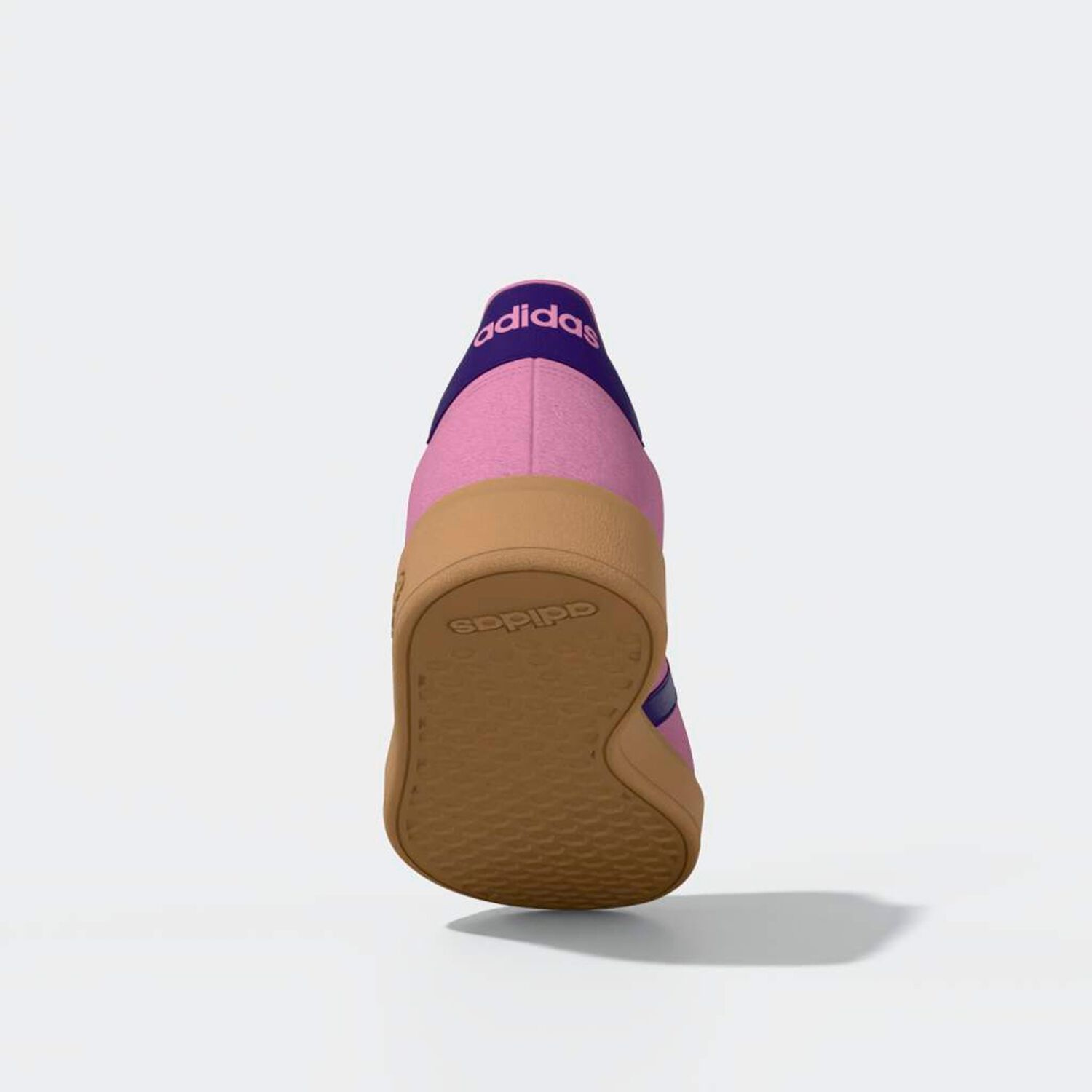 Zapatilla Urbana Mujer Adidas Grand Court Base 00s Rosado image number 7.0