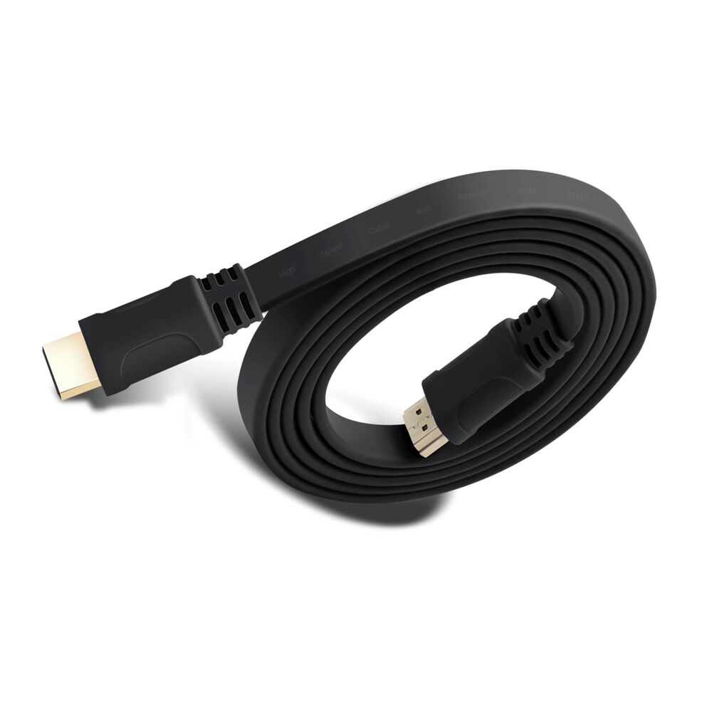 Cable Hdmi Ultra Plano 1.8m Full Hd 1080p Reforzado Bl187 image number 1.0
