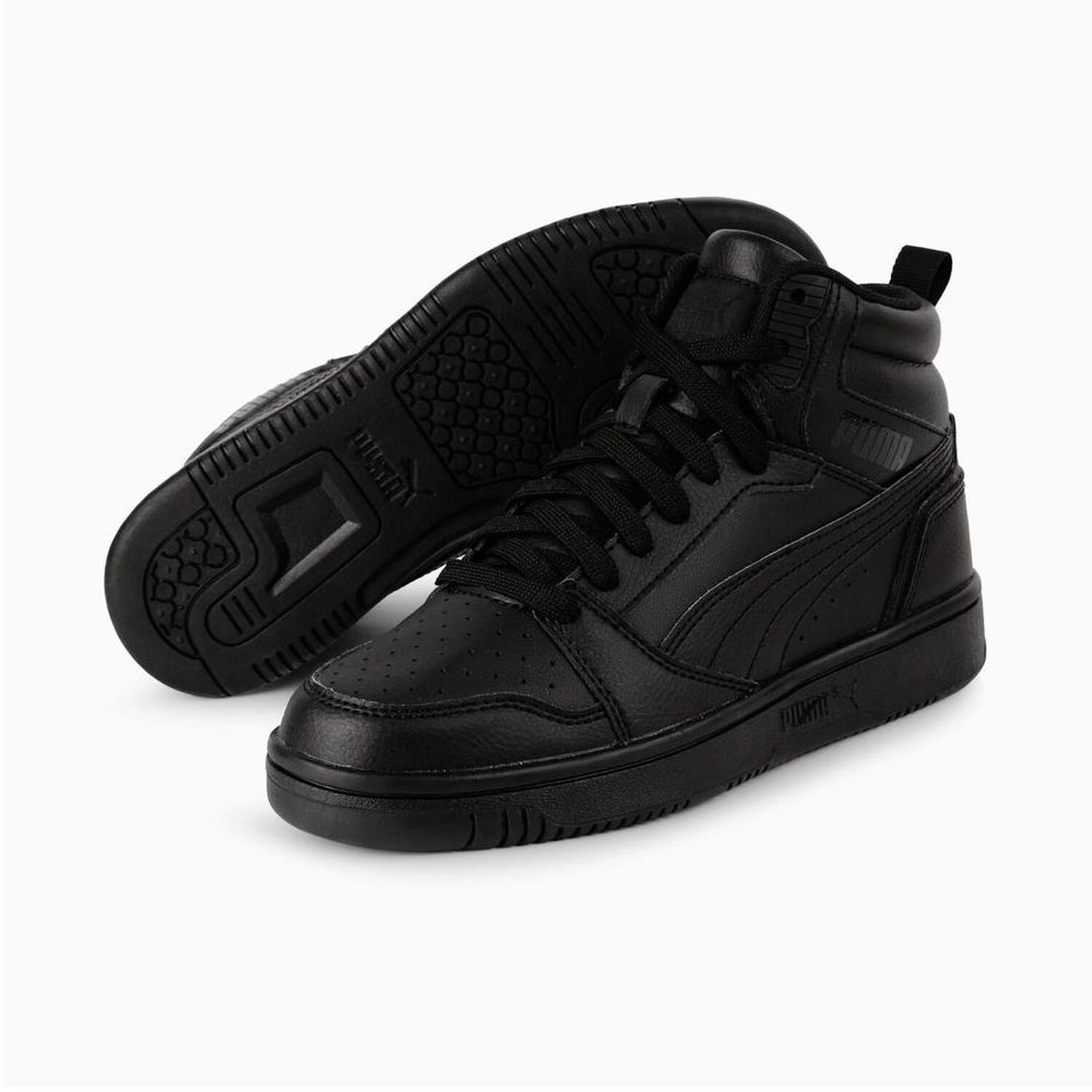 Zapatilla Escolar Unisex Puma Rebound V6 Negro image number 0.0