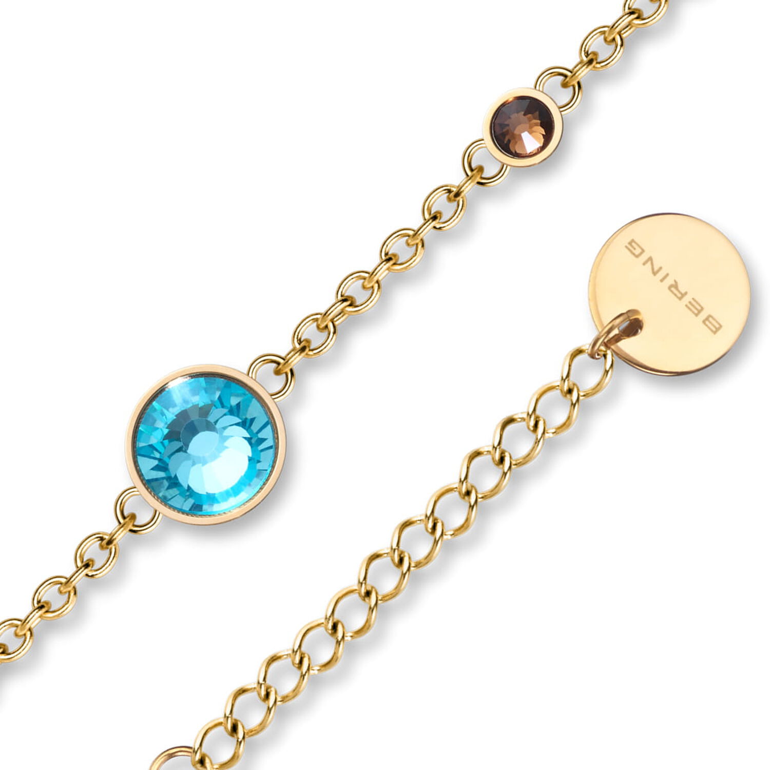 Pulsera Bering 652-27-180 Dorado image number 2.0