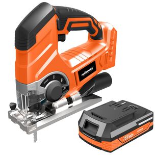 Sierra Caladora 18v Con Bater&iacute;a, Marca Flowmak