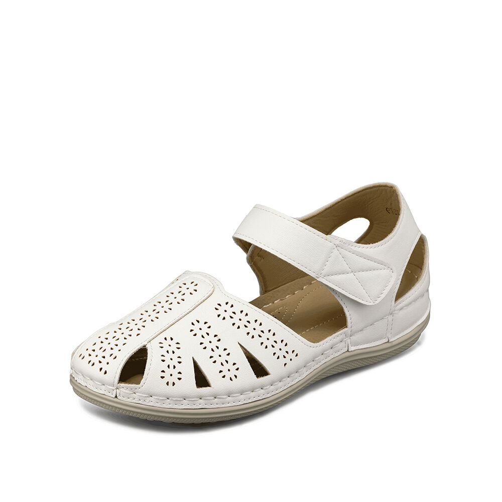 Sandalia Casual Vintage Velcro Soft Mujer Weide Js79 image number 4.0