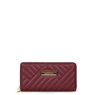Billetera De Mujer Ava Rojo Carven