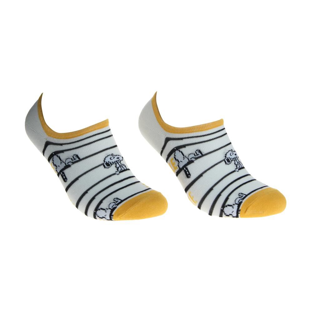 Pack Calcetines Mujer Inv. Rayas Snoopy / 2 Pares image number 2.0