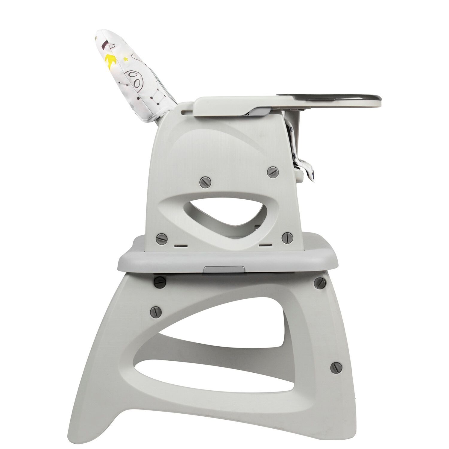 Silla De Comer Escritorio Foodzy 4-in-1 Grafito image number 4.0