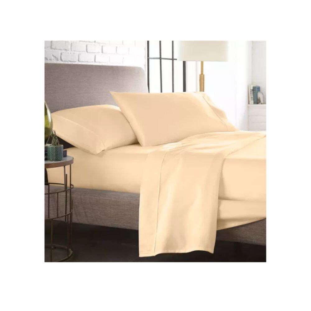 Juego De Sábana 200 Hilos 2 Plazas 4 Piezas Variedad Colores image number 0.0