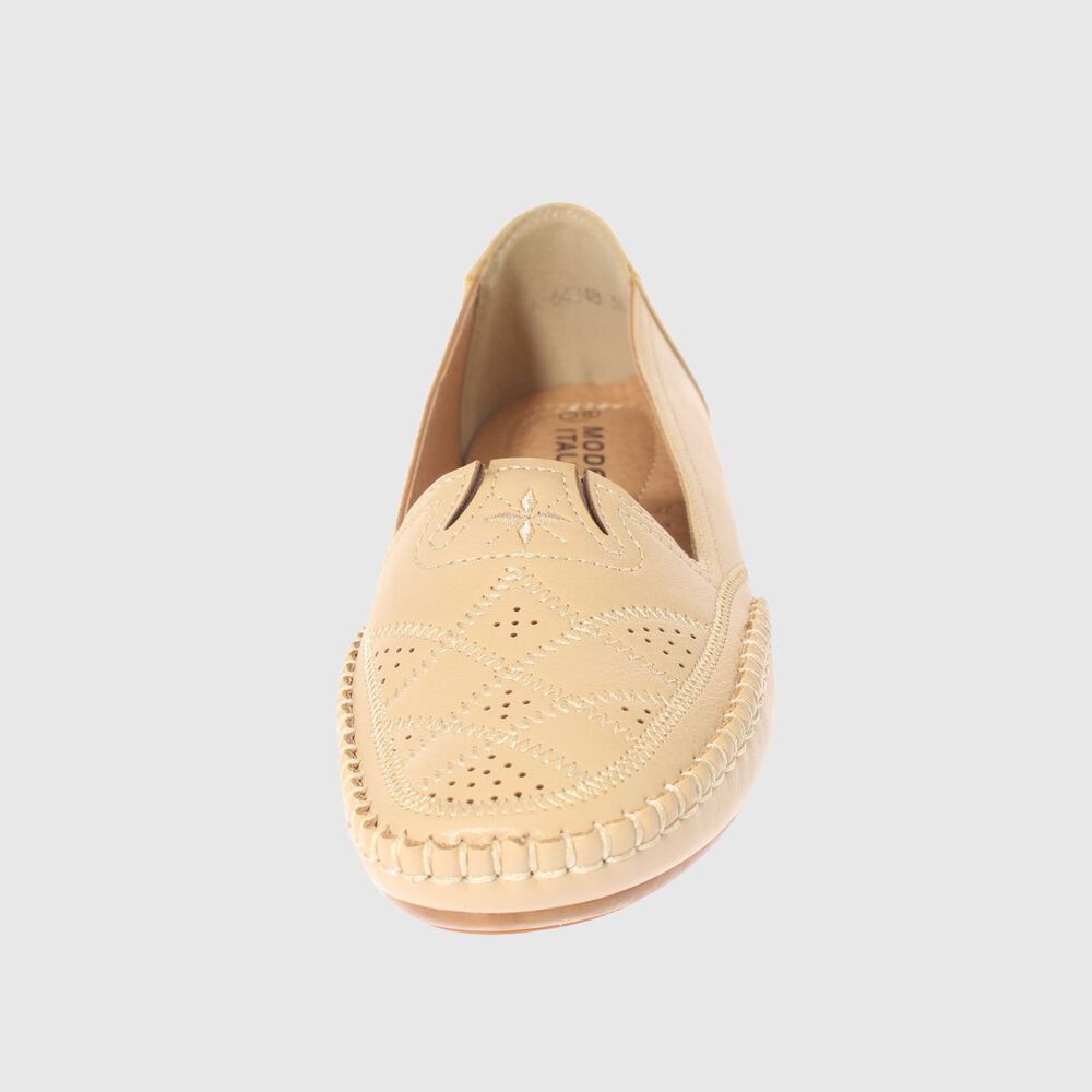 Mocasín Beige Modelo Italiano Art. 5ask64248beige image number 2.0