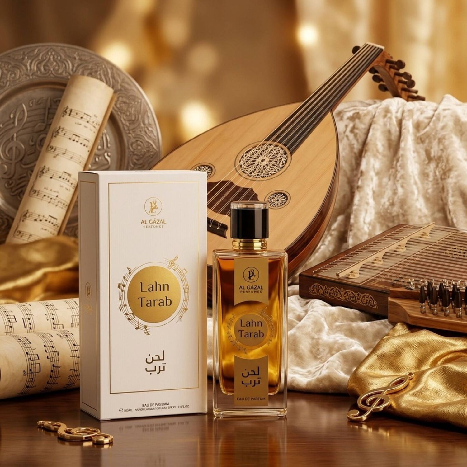 Al Gazal Lahn Tarab Edp 100 Ml Unisex image number 1.0