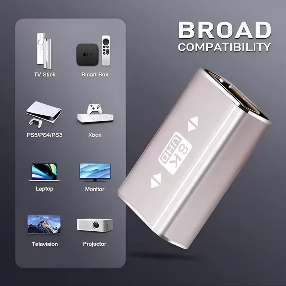 Copla Para Cables Hdmi A Hdmi 8k 18gbps 3d Birlink Br10317 image number 4.0