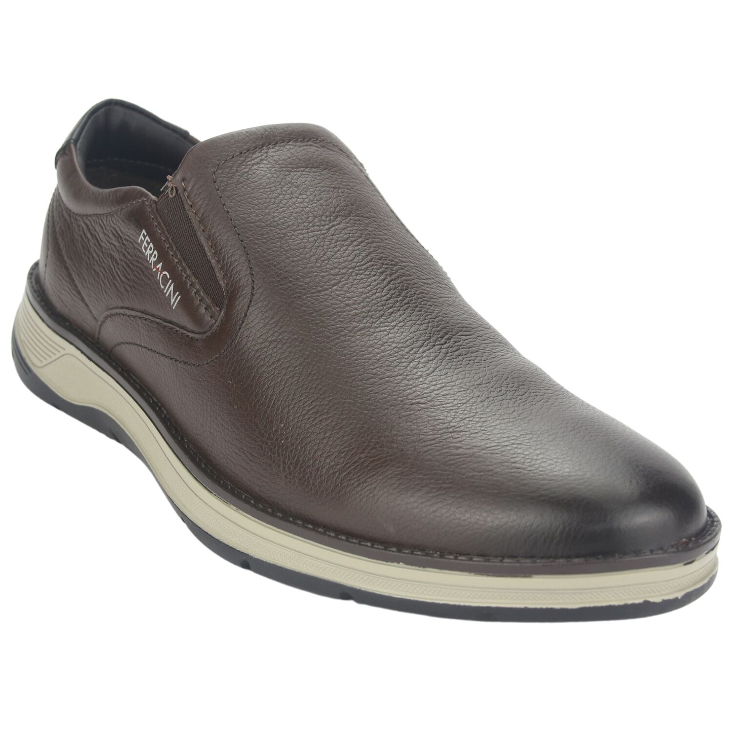 Zapato Ferracini Hombre 5545 Fluence Caf&eacute; Oscuro Casual image number 2.0
