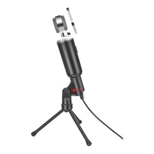 Micr&oacute;fono Pc Madell Estilo Vintage Rejilla Y Tr&iacute;pode - Ps