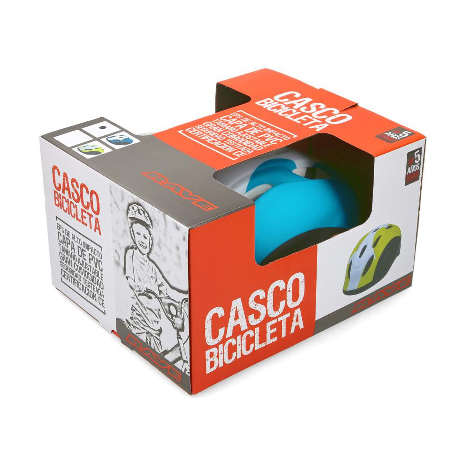 Casco Unisex Rave Bikehelmetdl image number 1.0