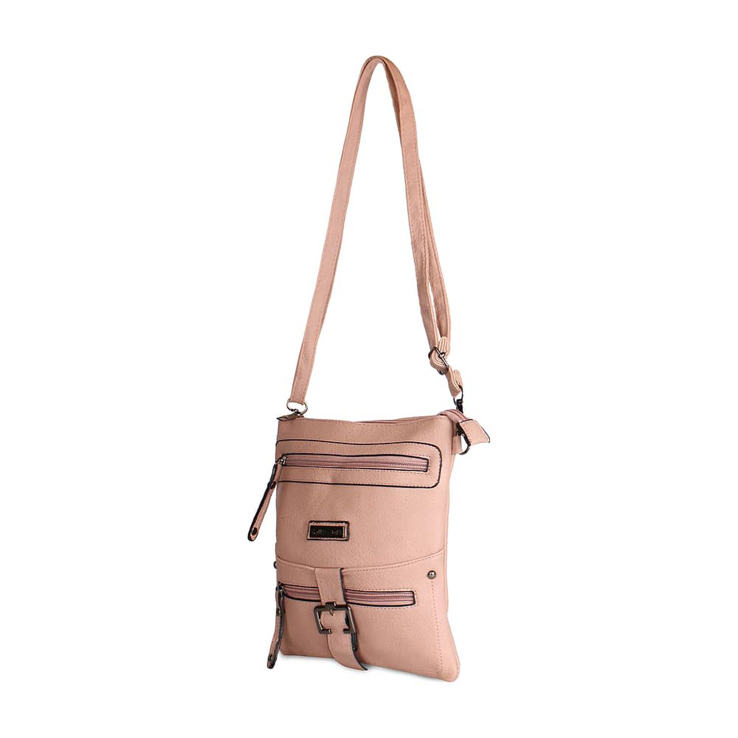 Cartera Bandolera Pola Rosada Anabella Sachi image number 1.0
