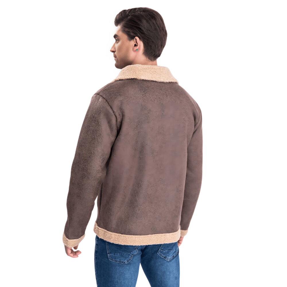 Chaqueta Ecocuero Soft Boston Hombre image number 3.0
