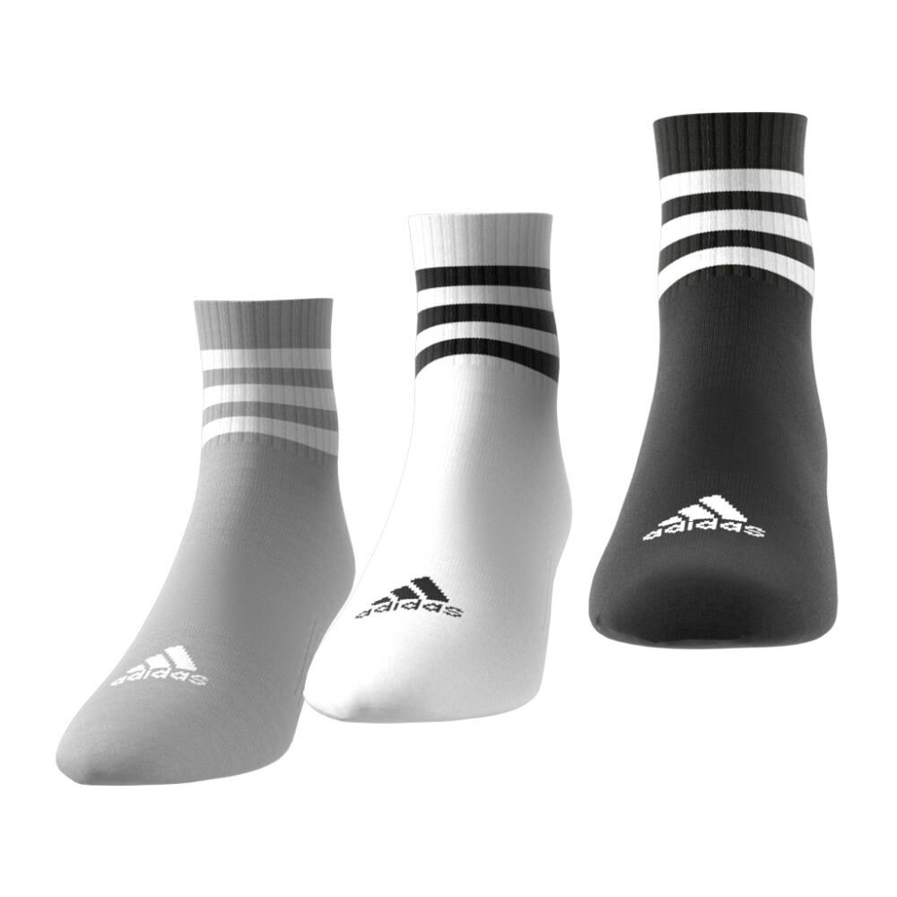 Pack Calcetines Acolchados 3 Tiras Sportswear Corte Bajo Adidas / 3 Pares image number 8.0