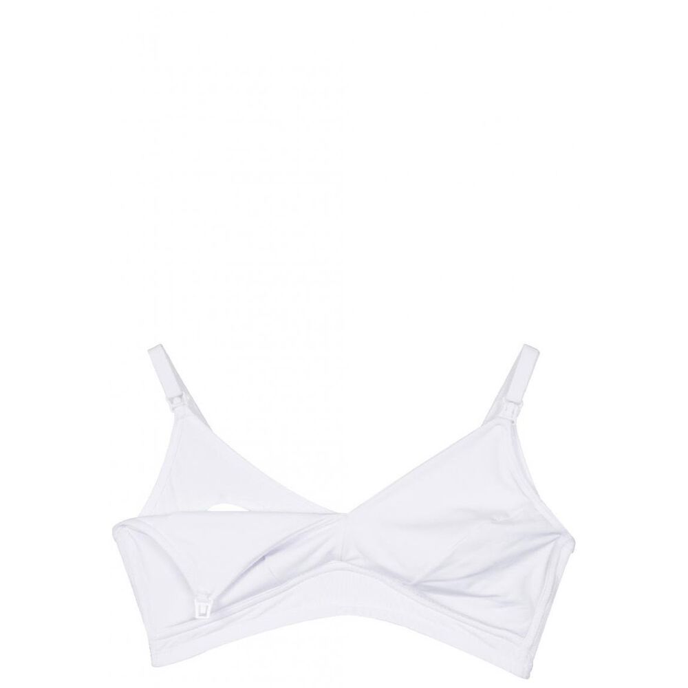 Sosten Lactancia Microfibra Blanco 2rios image number 1.0