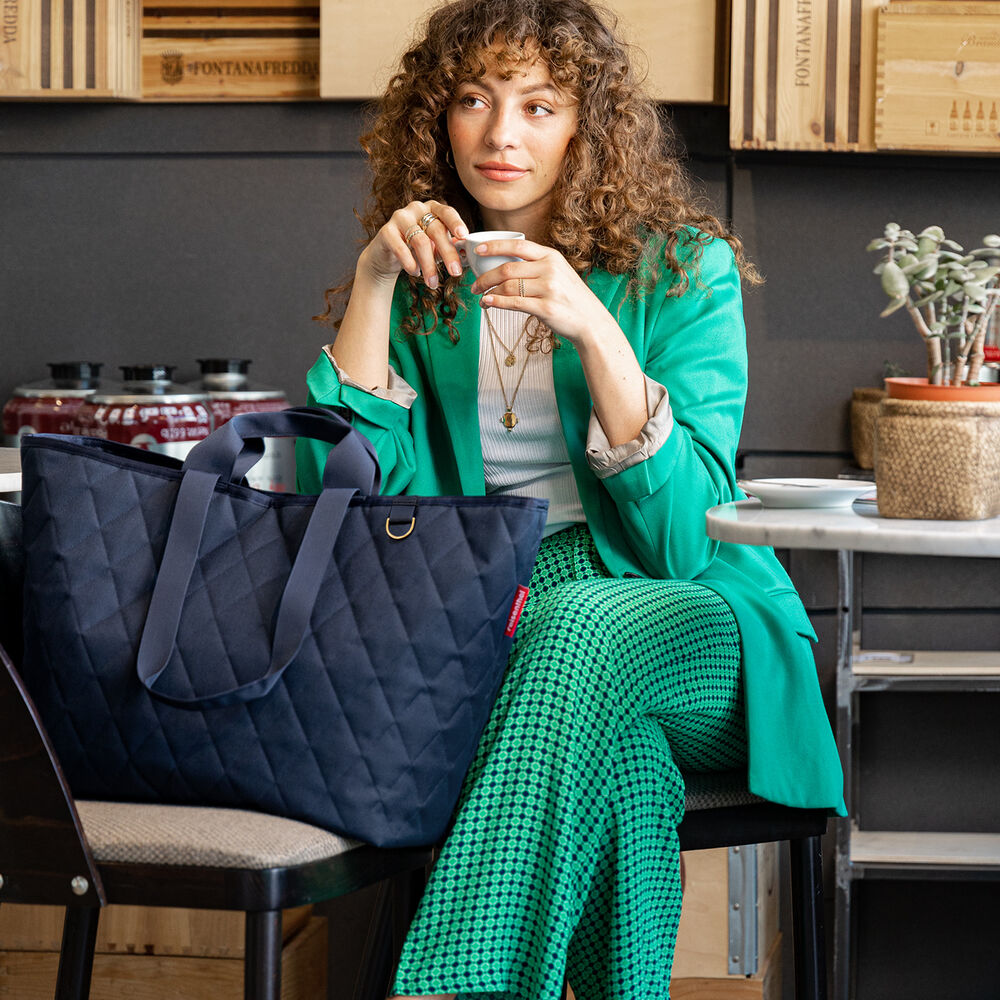 Cartera Shopper Xl Rhombus - Midnight Gold image number 2.0