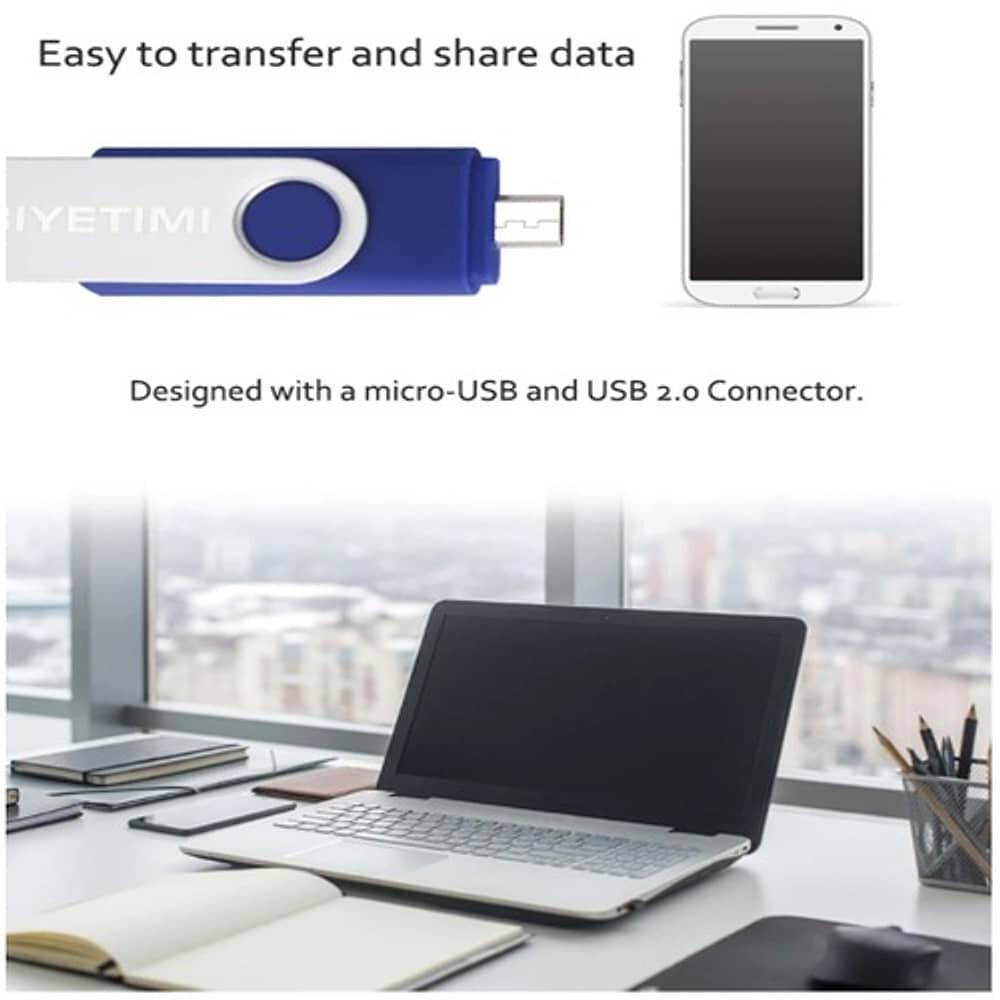 Pendrive Otg Usb Y Micro Usb Booteable 4 Gb Para Tv Y Musica image number 5.0