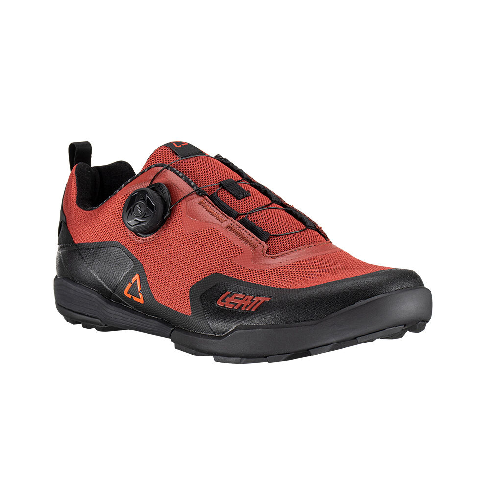 Zapatilla Leatt 6.0 Fijación Ciclismo Deportivo Trail Rojo image number 0.0