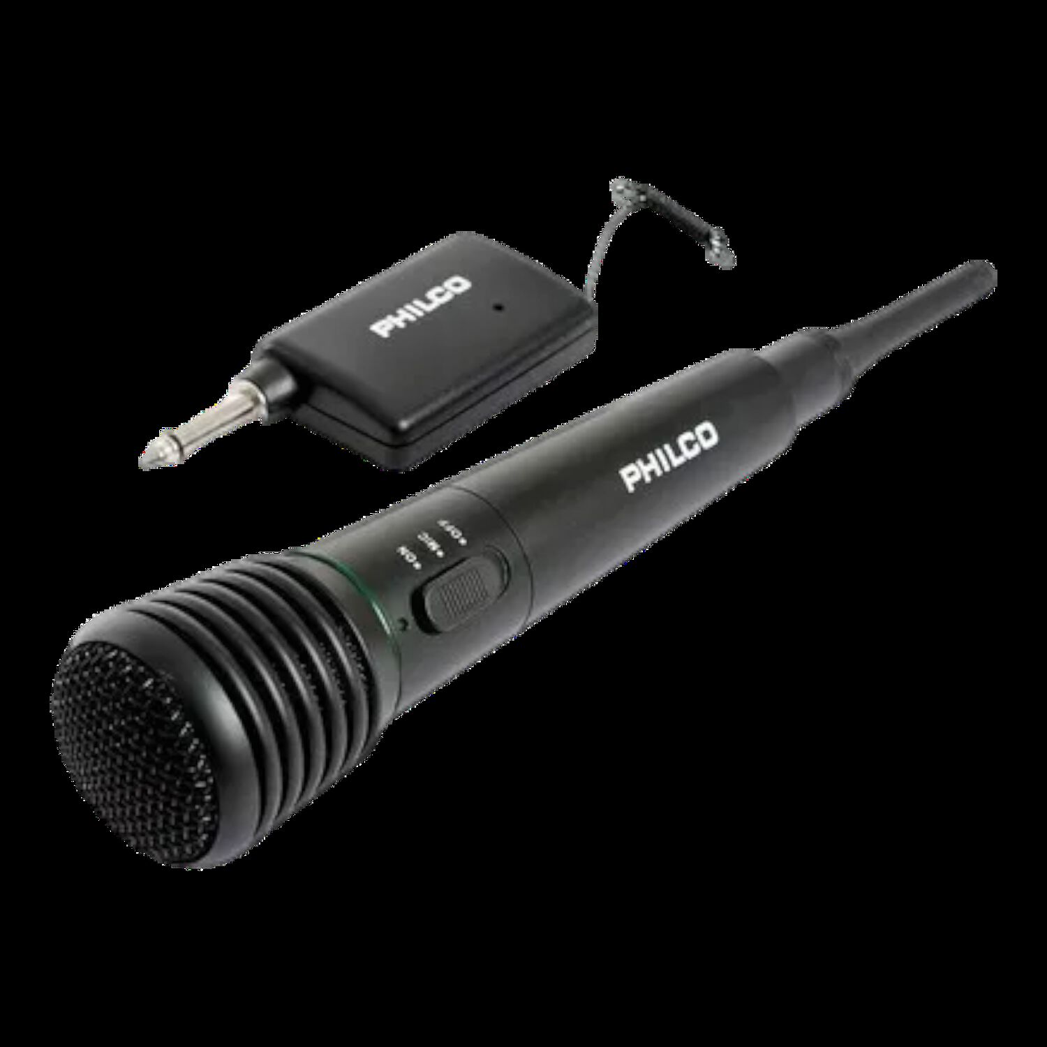 Micr&oacute;fono Inal&aacute;mbrico Vhf Multiprop&oacute;sito Hifi Philco Wm308 image number 2.0