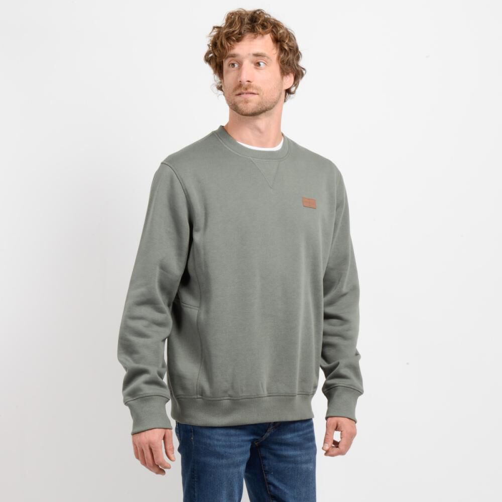 Poler&oacute;n Liso Cuello Redondo Hombre O'neill image number 2.0