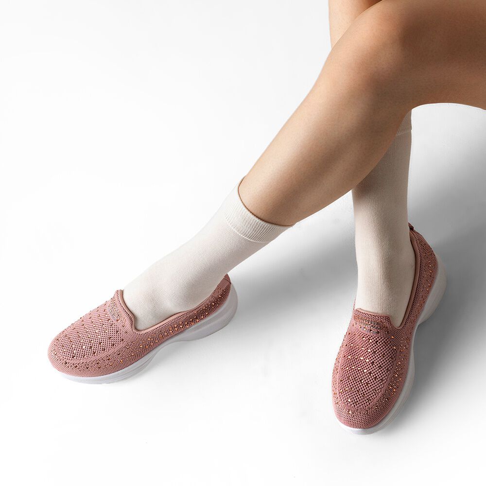 Zapatilla Casual Mujer Slip On Con Pedrer&iacute;a Weide Tfa203 image number 3.0