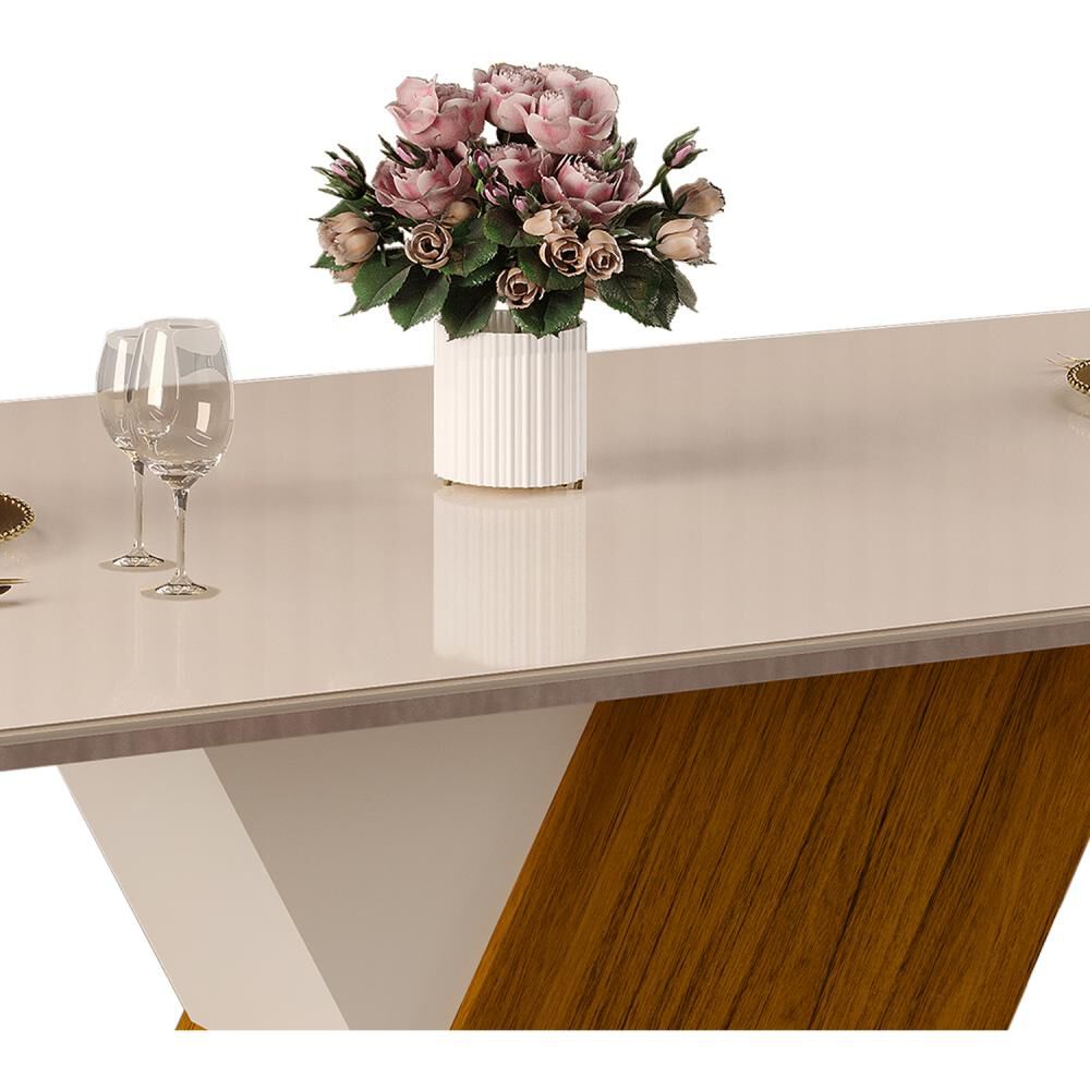 Juego De Comedor Vekkahome Rubi / 6 Sillas image number 4.0