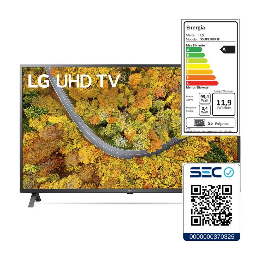 Led 55" LG 55UP7500PSB / Ultra HD 4K / Smart TV image number 7.0