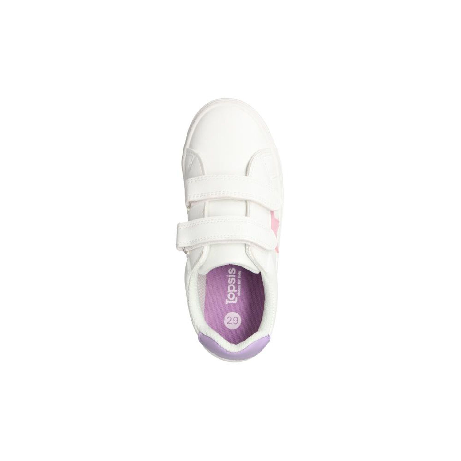 Zapatilla Infantil Ni&ntilde;a Topsis White image number 4.0