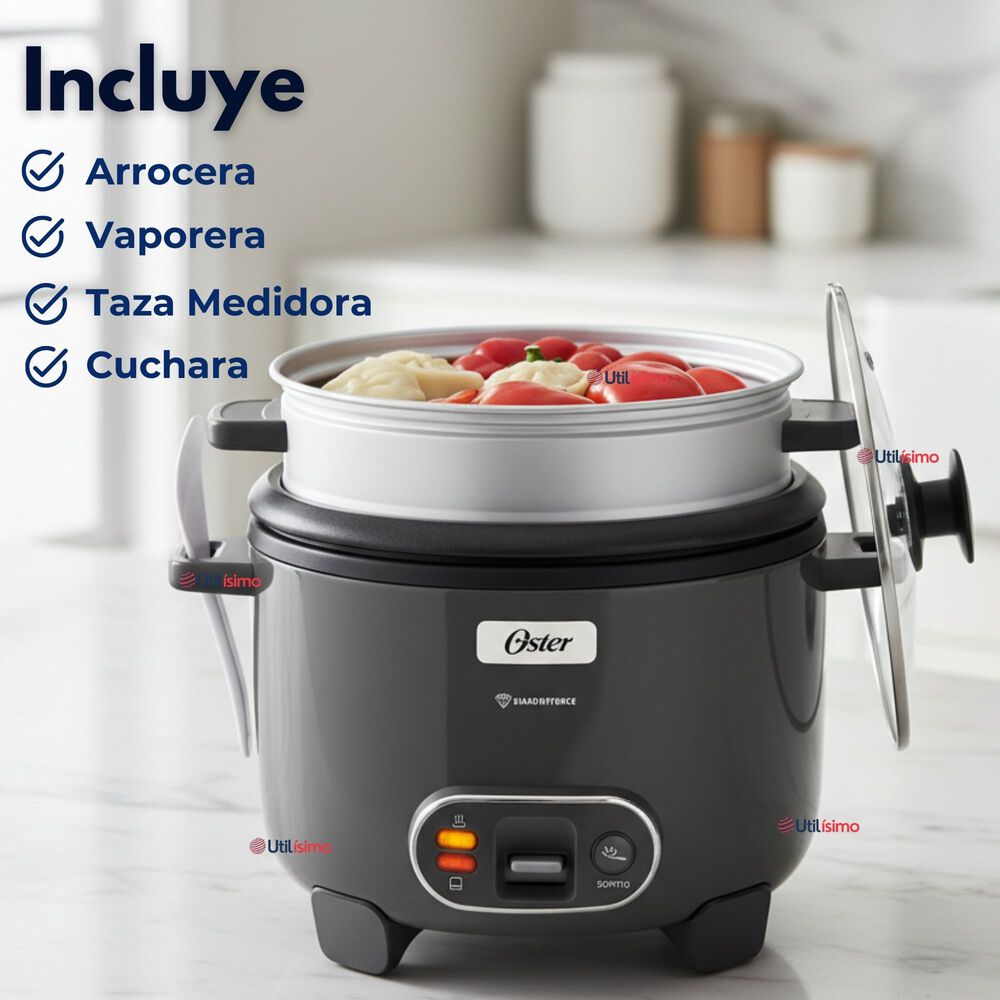 Oster Arrocera 3en1,recubrimiento Antiadherente 1,8 L Oster Diamondforcen,ckstrc10dfske Version 2026 image number 1.0