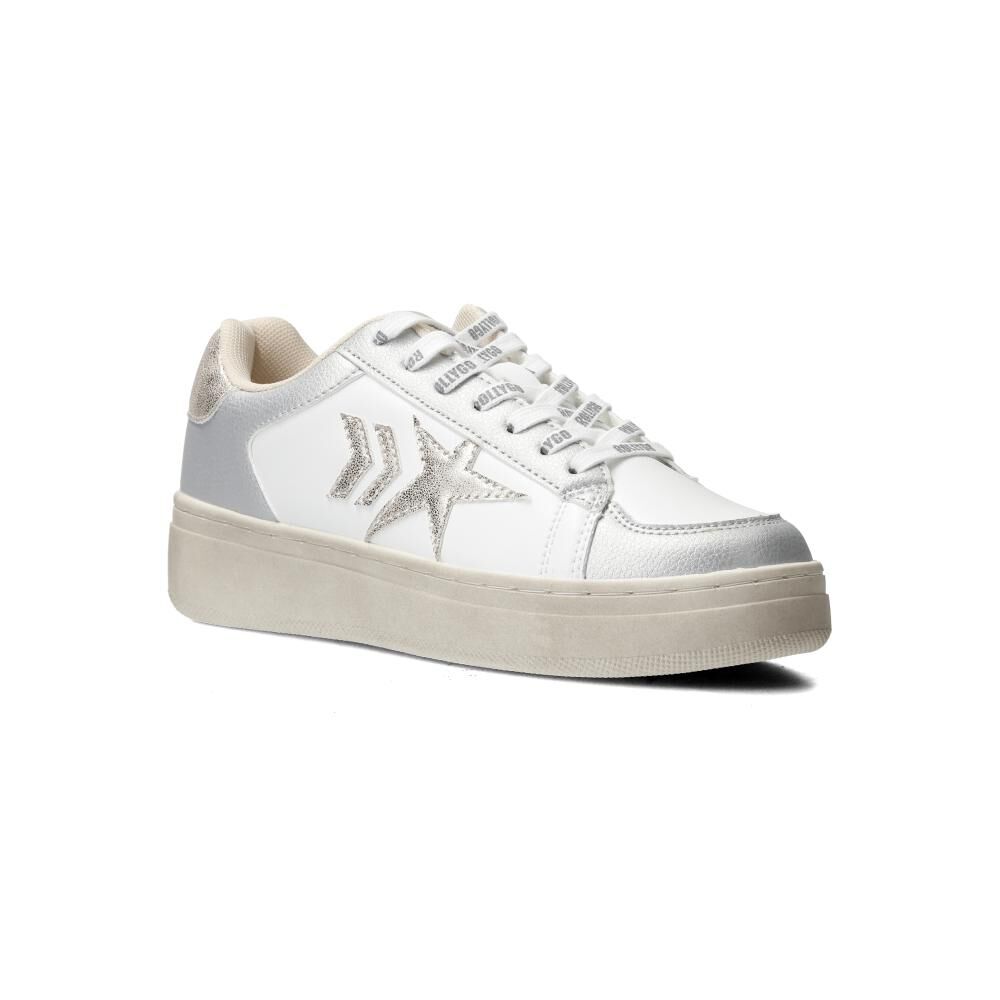 Zapatilla Urbana Mujer Rolly Go White