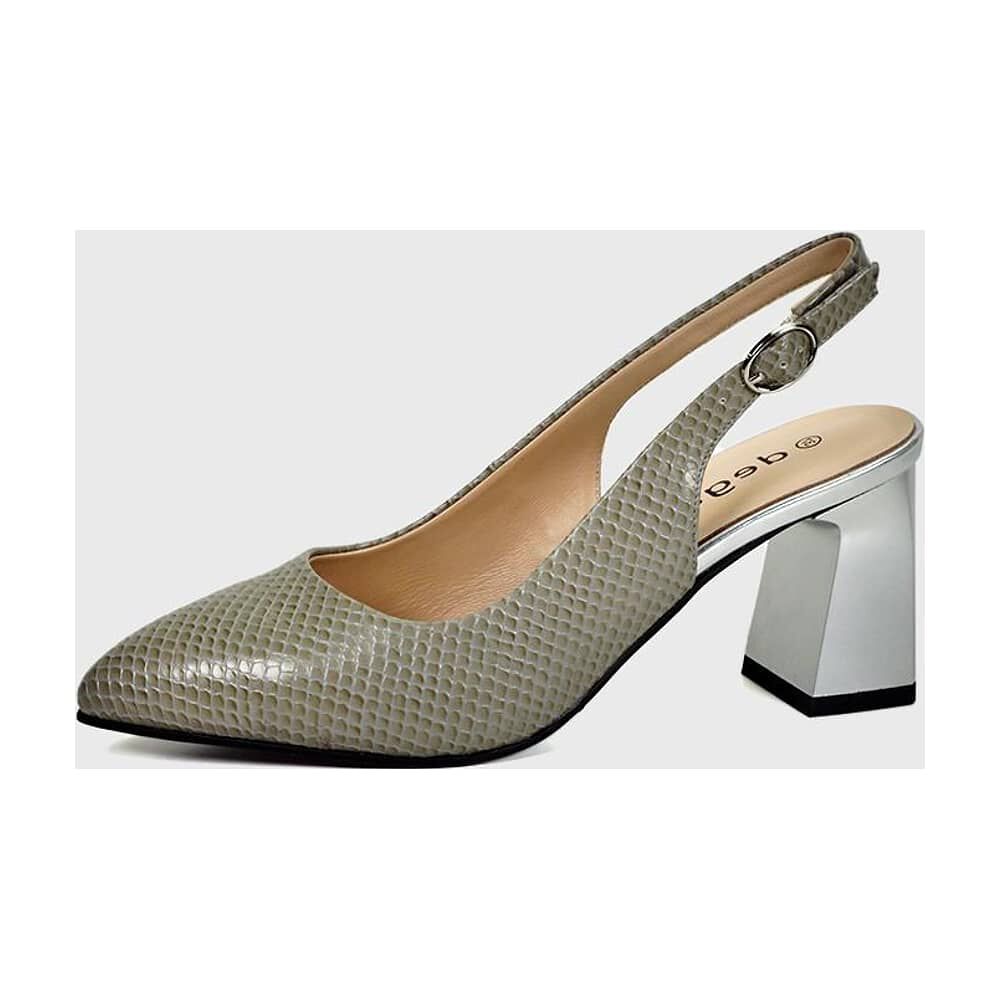 Zapato Cuero Glannis Gris image number 0.0