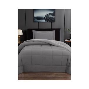Plumon Andes Velvet Matte Gris 1.5 Pl
