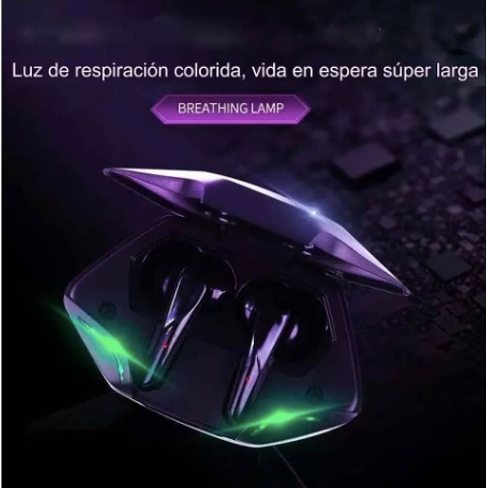 Aud&iacute;fonos Inal&aacute;mbricos G11 Bluetooth In-ear Negro Luz Led image number 4.0