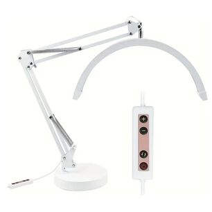 Lampara Ajustable Con Base Para Manicurista Pesta&ntilde;as Cara