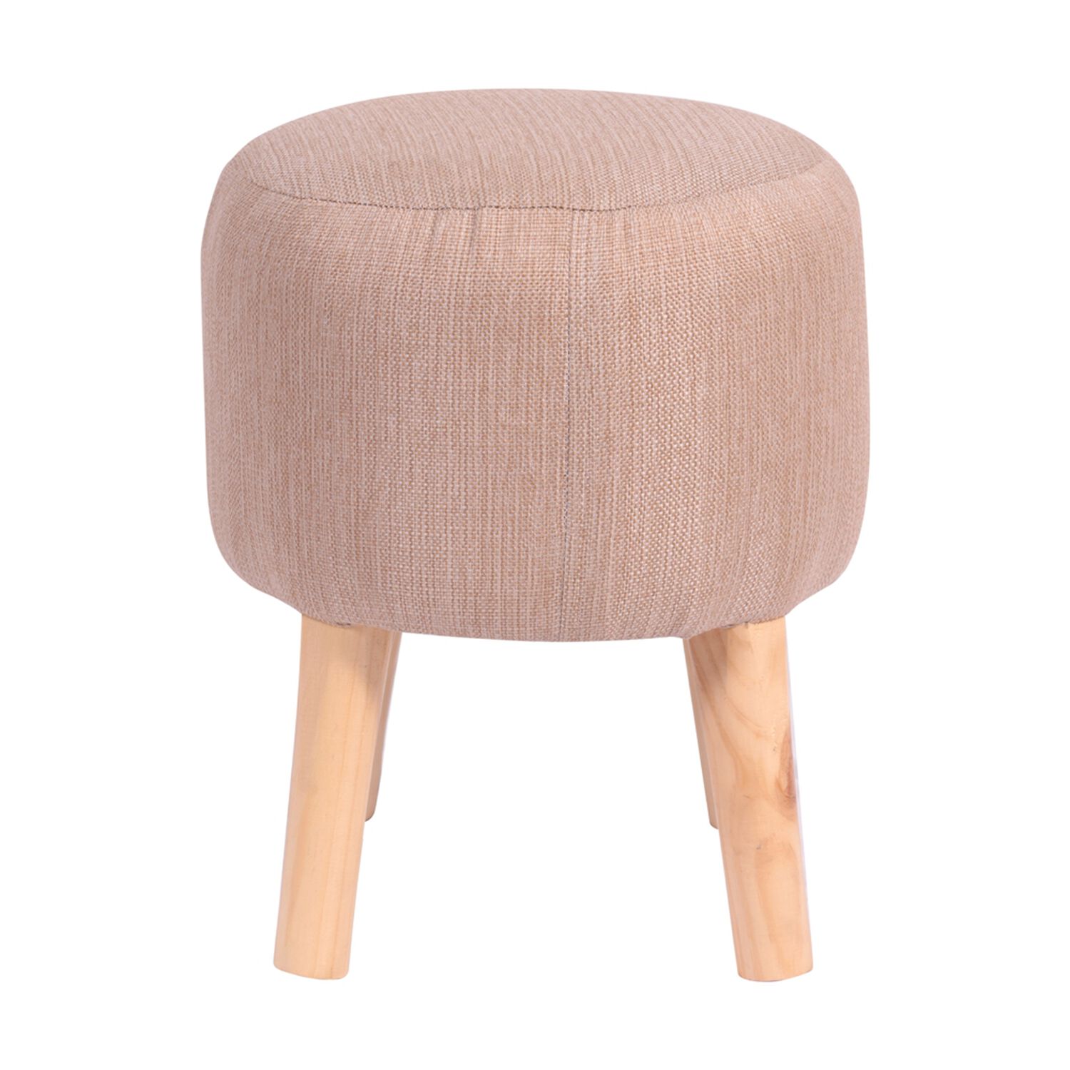 Pouf Bird Beige Omega 35x35x45 Cm M&aacute;xima Design image number 0.0