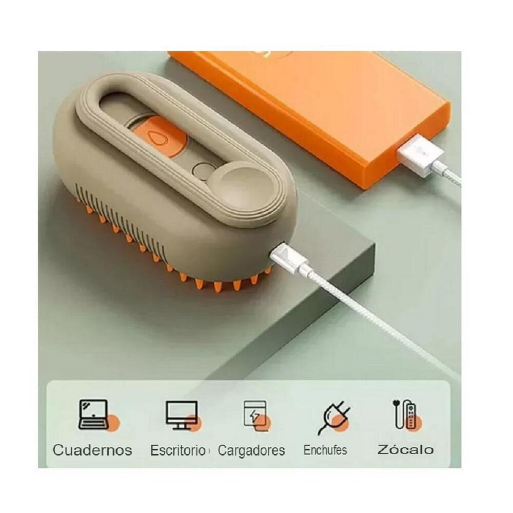 Cepillo Vaporizador Masajeador Quita Pelo Perros Y Gatos image number 5.0