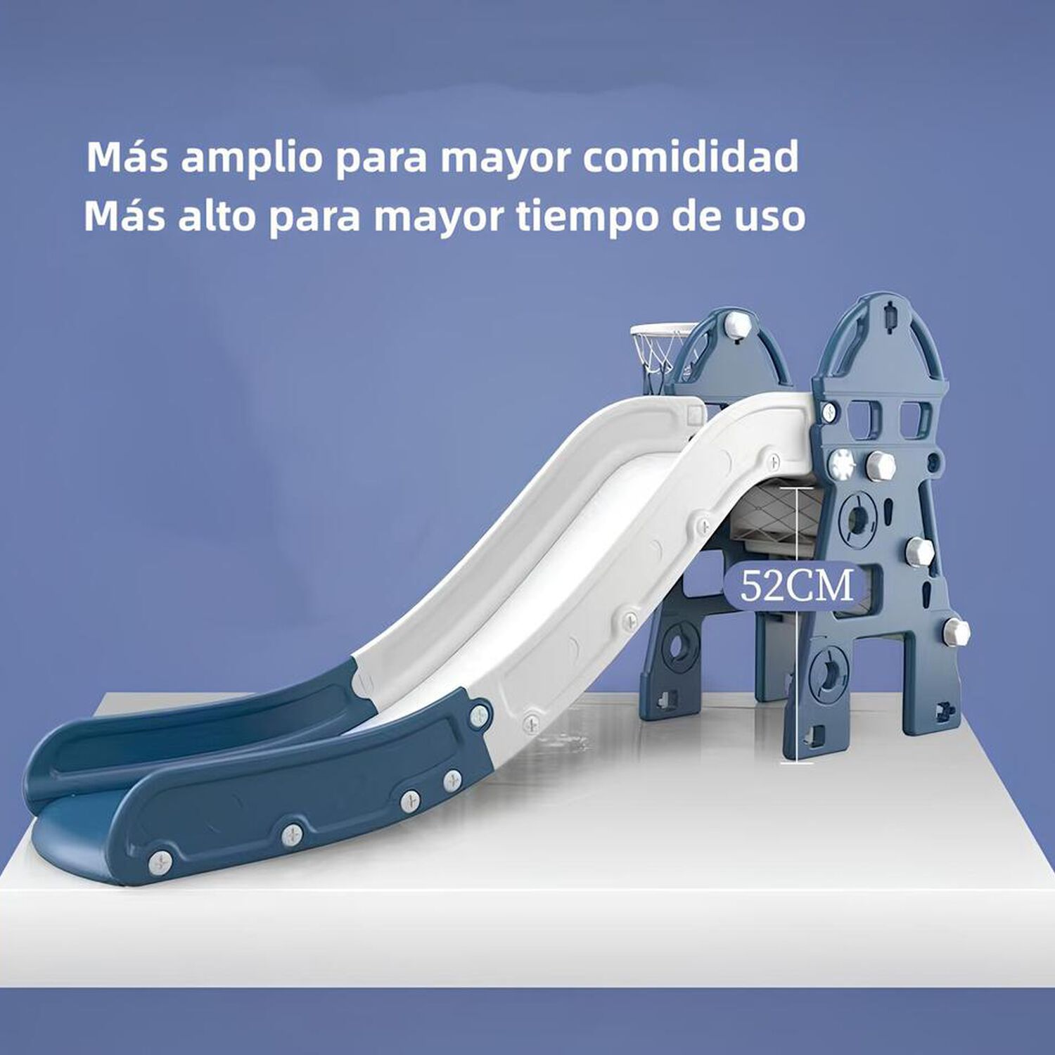 Resbalin Columpio 5 En 1 Con Accesorios Azul Lubabycas image number 4.0