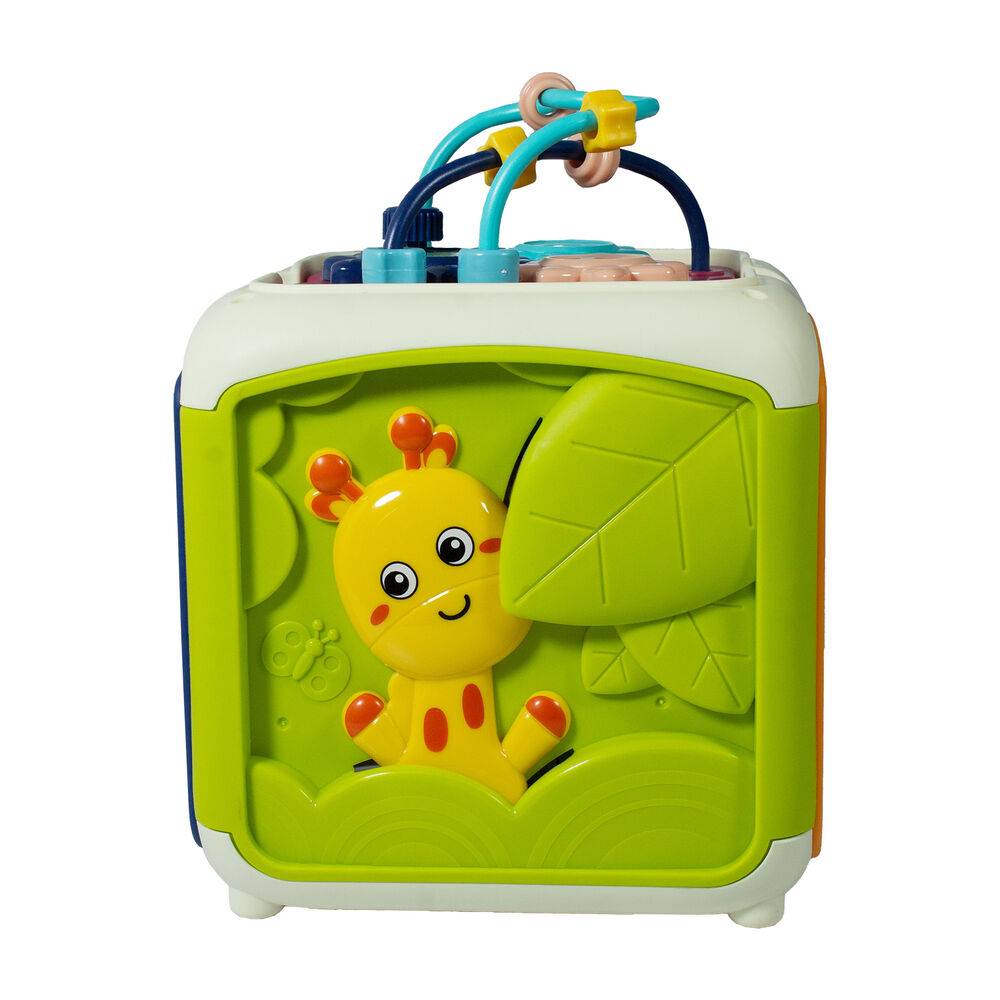 Juguete Decaedro Cubo Interactivo Montessori Aprendizaje image number 2.0