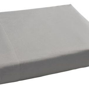 Sabana Andes Microfibra Lisa Gris 1.5 Plaza