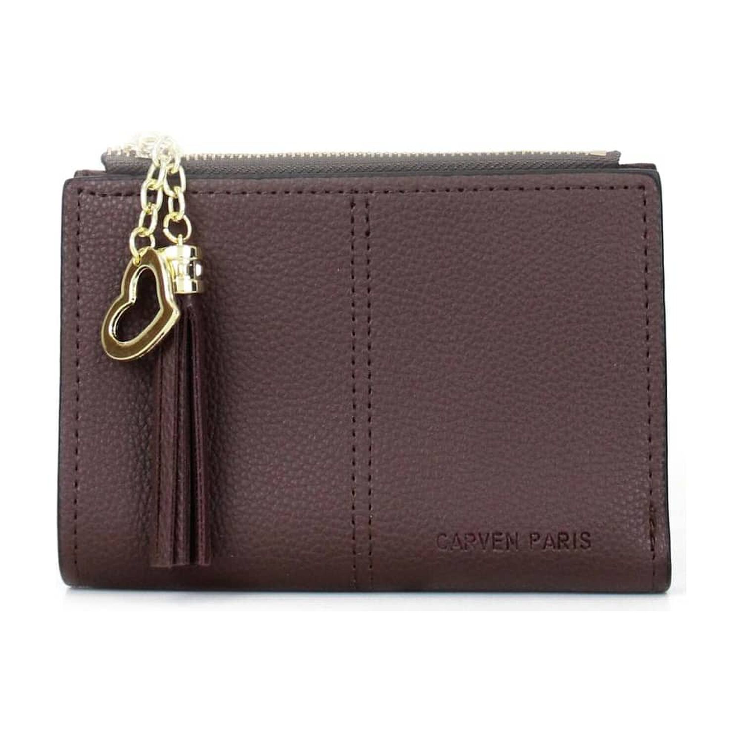Billetera De Mujer Leyre Dark Brown Carven image number 0.0
