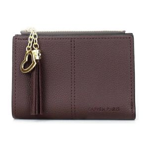 Billetera De Mujer Leyre Dark Brown Carven