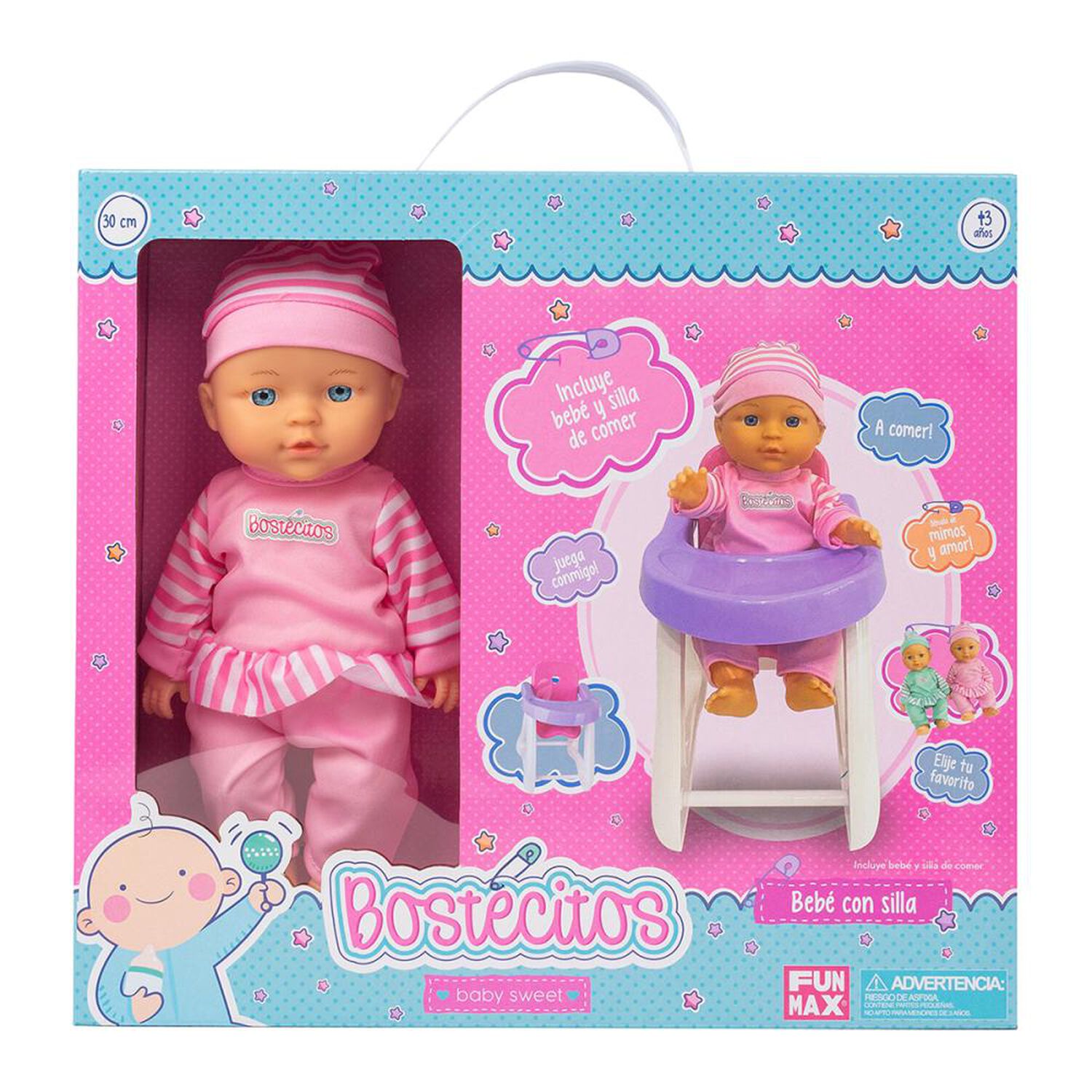 Mu&ntilde;eca Babydoll Bostecitos Abc Con Accesorio Surtido image number 7.0