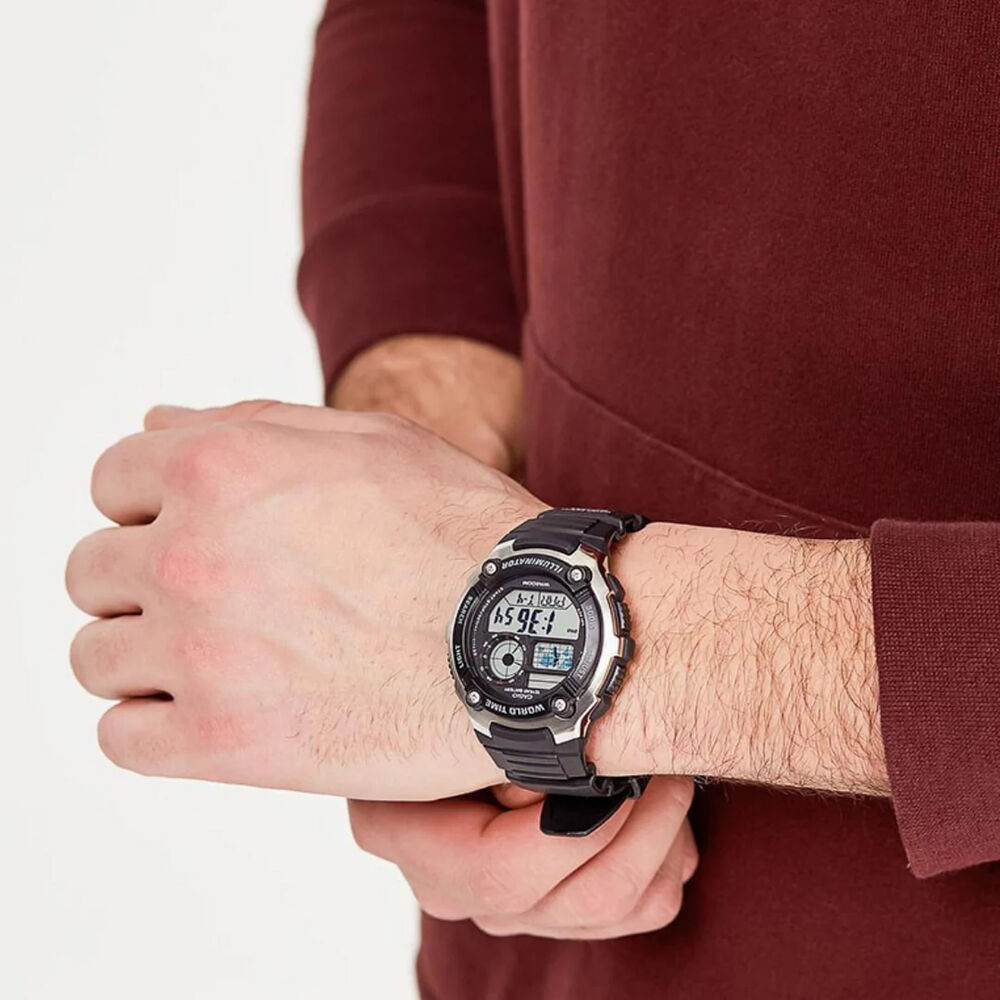 Reloj Casio Digital Varon Ae-2100w-1av image number 2.0