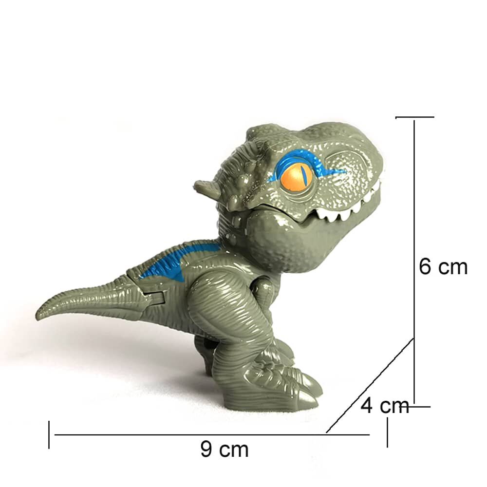 Juguete Set 4 Dinosaurios Interactivos Mini T Rex Para Ni&ntilde;os image number 3.0