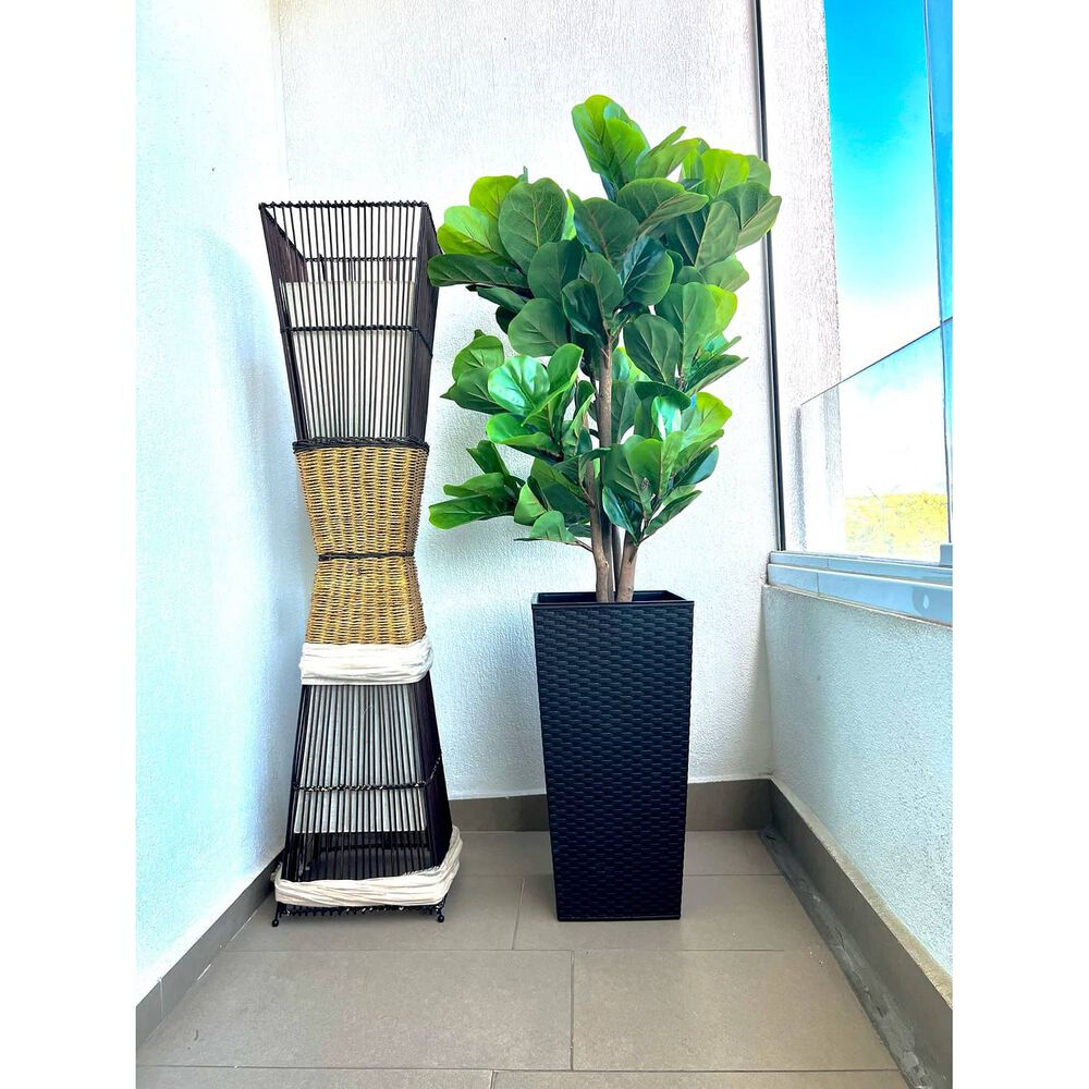 Planta Artificial Ficus Premium Lyrata 120 Cm. / 134 Hojas image number 4.0