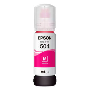 Tinta Botella Epson T504 70ml Ecotank Magenta C13t03n32a