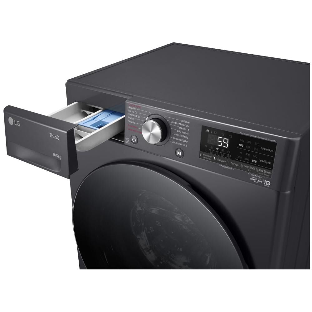 Lavadora Secadora LG WD9MVC4S6 / 9 Kg / 5 Kg image number 6.0