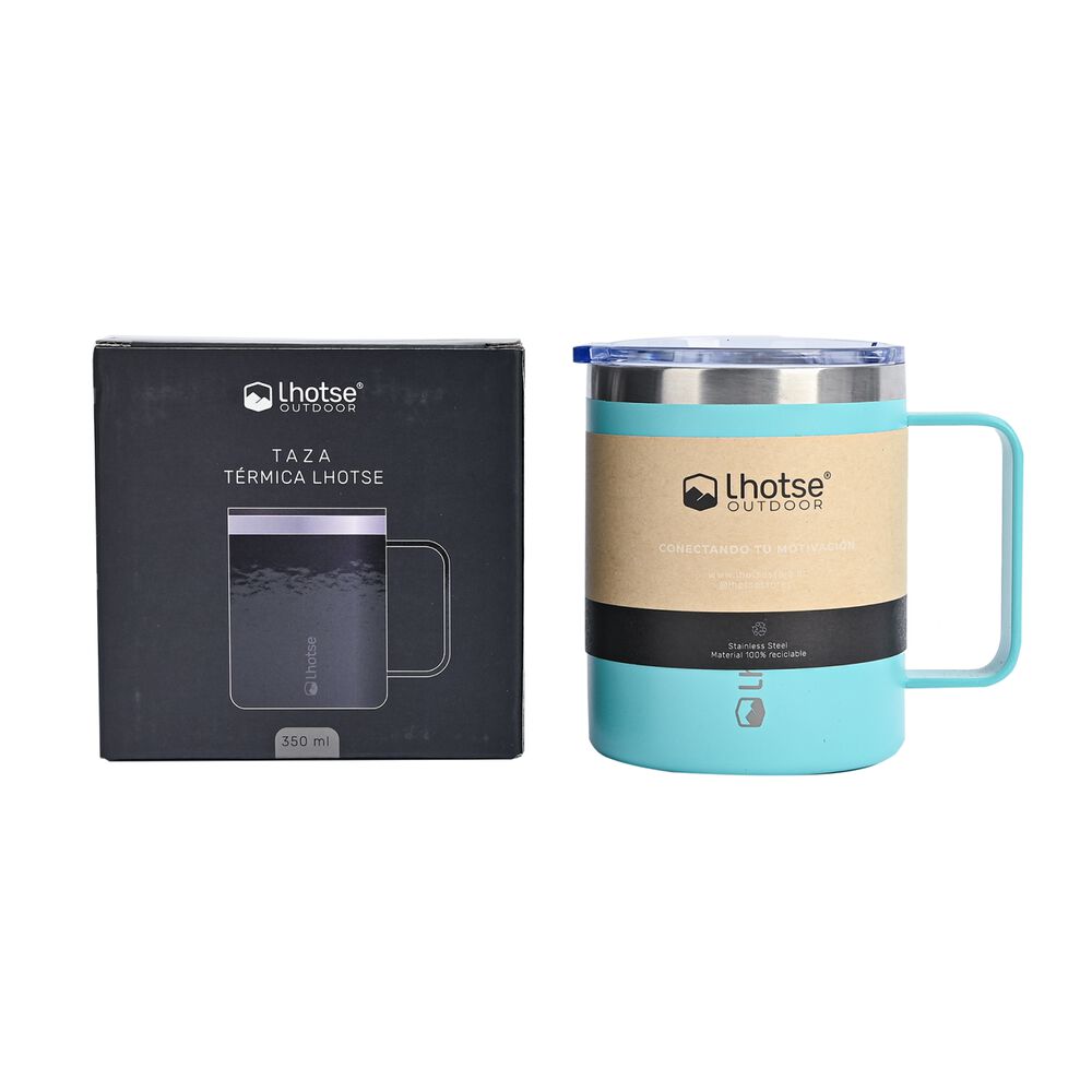Taza Térmica Insulada Camping 350ml Blue image number 4.0
