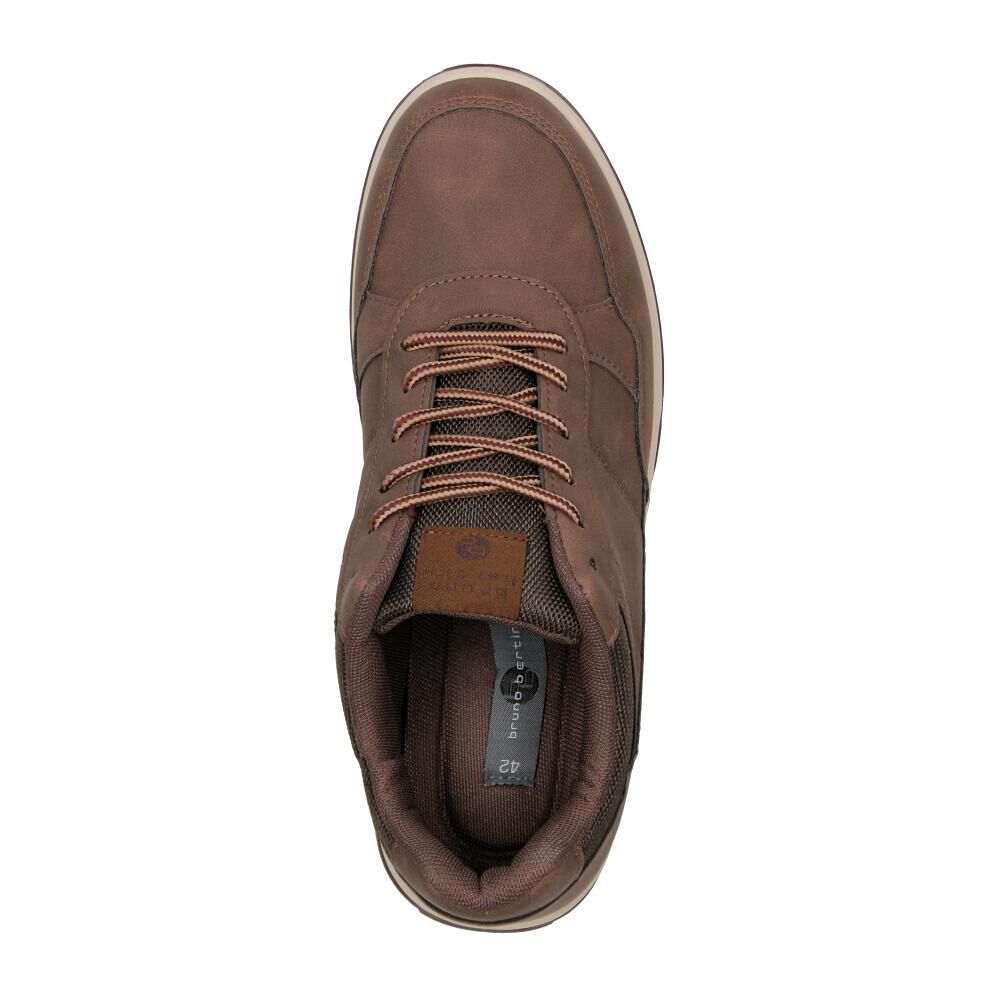 Zapatilla Urbana Hombre Bruno Bertini Brown image number 4.0